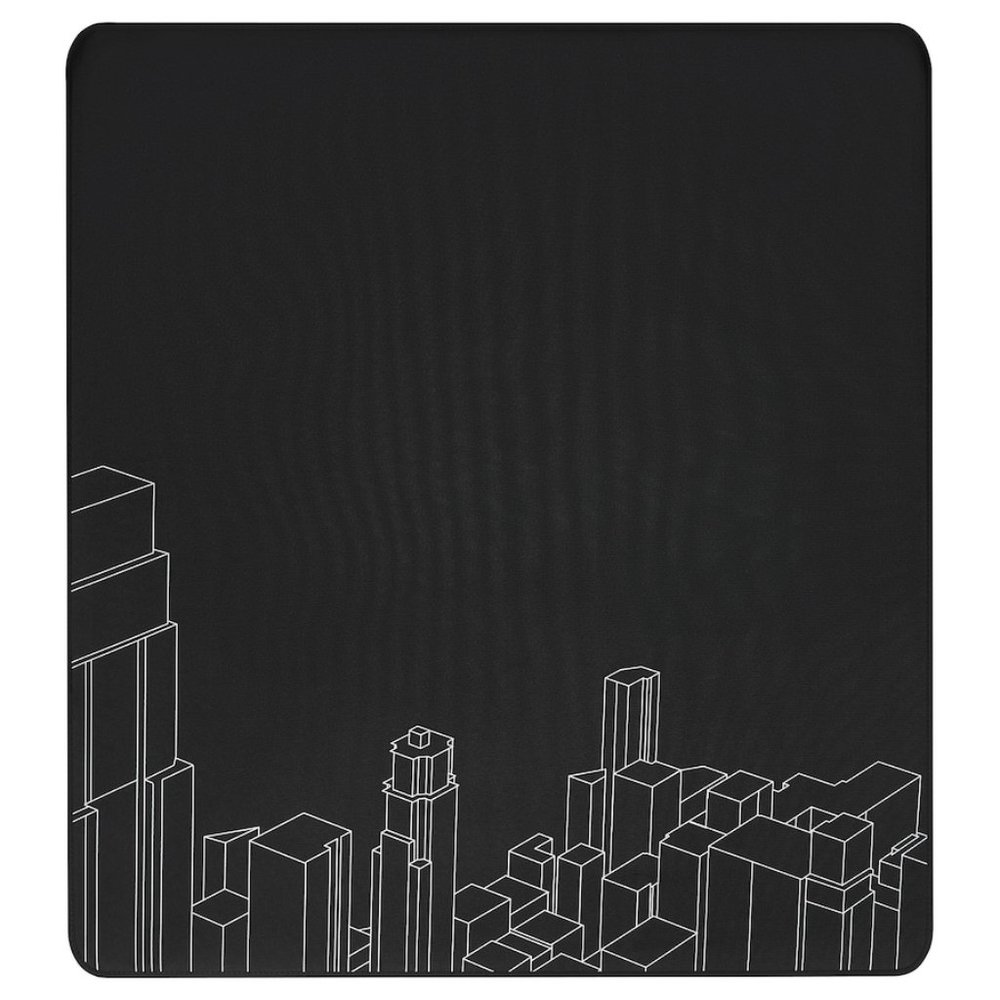 NEW ! IKEA LANESPELARE Rug/ Floor Protector Black 43 1/4x39 3/8" 805.077.93